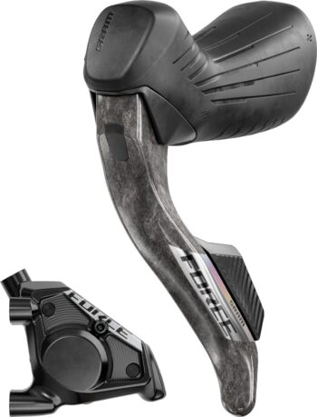 SRAM Leva del cambio/freno Force eTap® AXS E1 HRD Set di freni a disco FM 2x12 velocità