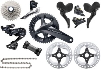 Shimano Gruppo ULTEGRA R8020 2x11 velocità 160/160mm